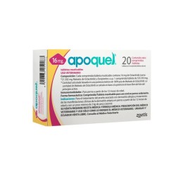 Apoquel 16 mg tabletas masticables (20 comprimidos)