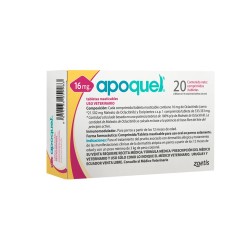 Apoquel 16 mg tabletas masticables (20 comprimidos)