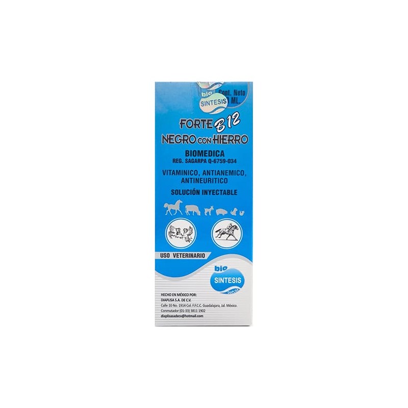 Forte B12 Negro con Hierro