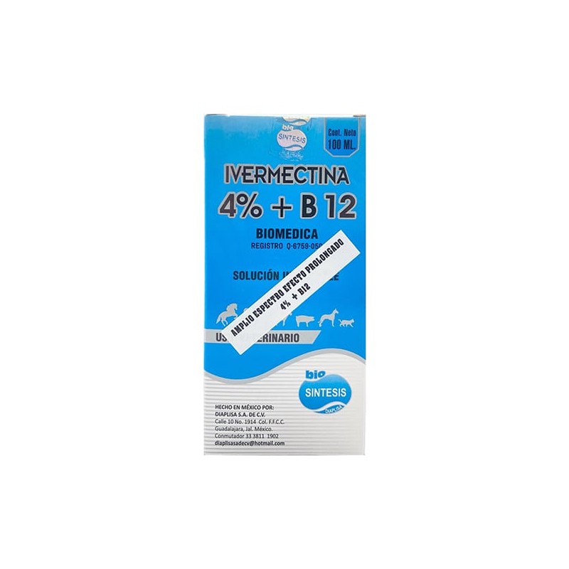 Ivermectina 4% + B12