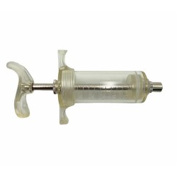 Jeringa reusable Vetin Ject con rondana