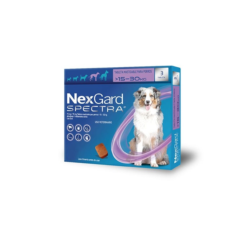 NexGard Spectra 3 tabletas