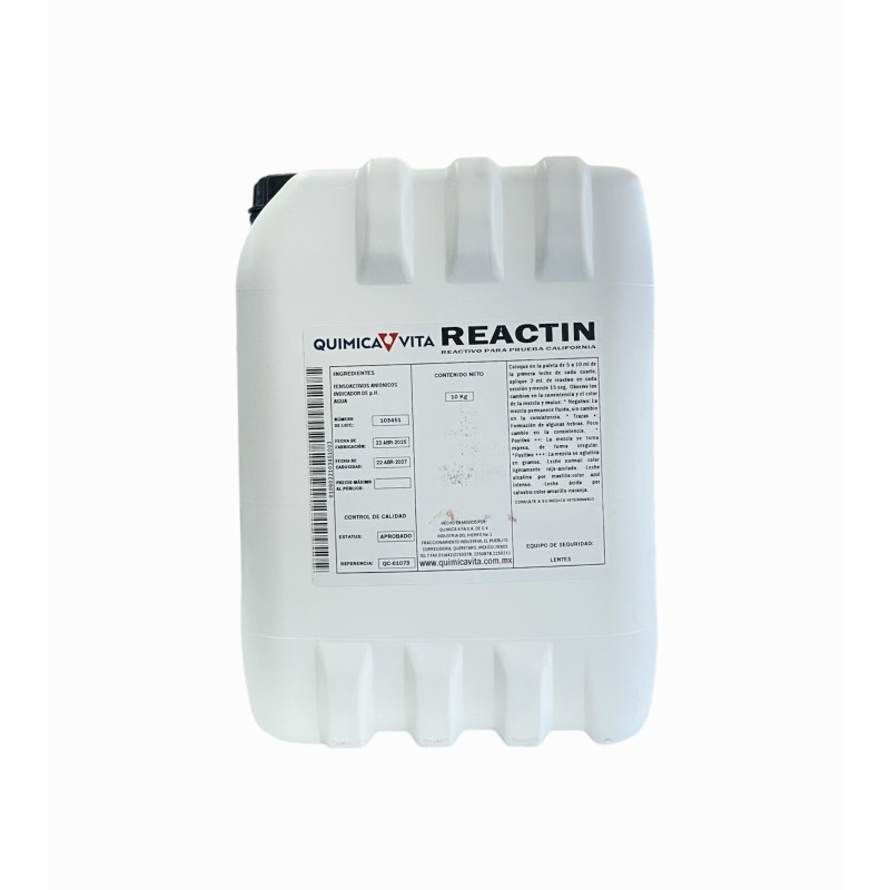 Reactin: Reactivo prueba california