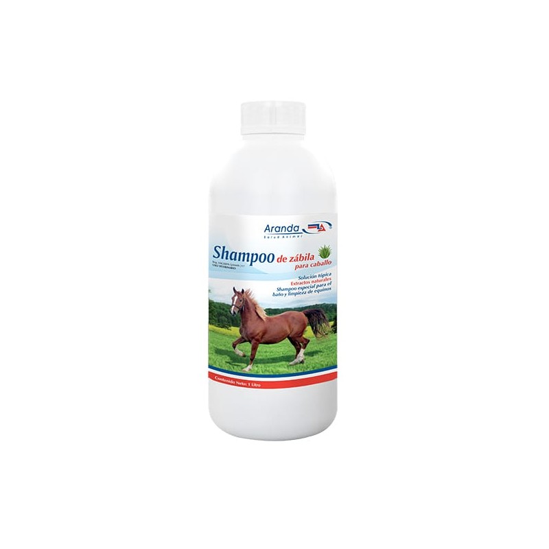 Shampoo de Zábila para caballo